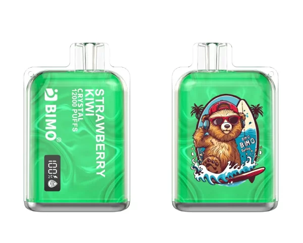 BIMO Crystal 12000 Puffs 1 - BIMO Crystal 12000 Puffs 2% 5% Güç Toplu Alım Şarj Edilebilir Tek Kullanımlık Vape Toptan Satış