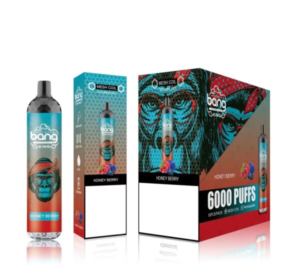 Fornitore all'ingrosso di sigarette elettroniche monouso Bang King 6000  Puffs - Elf Vaping