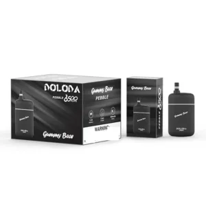 DOLODA Pebble 6500 Puffs Rechargeable Bulk Buy Disposable Vapes Wholesale Supplier