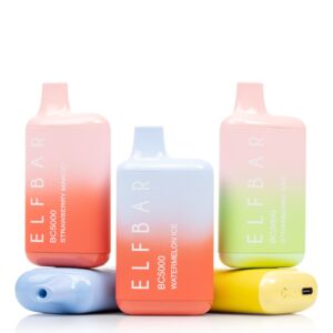ELF BAR BC5000 5% Strength Bulk Buy Disposable Vapes Wholesale