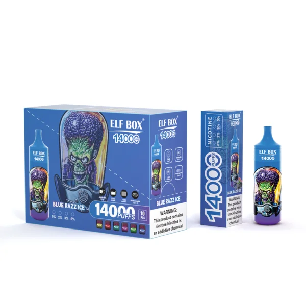 ELF BOX RGB14000 Puff 0 2 3 5 pagrindinė garinimo formulė Įkraunamas vienkartinis garintuvas 10 - ELF BOX RGB14000 Puff Įkraunamas didmeninis pirkimas Vienkartiniai garintuvai Didmeninės prekybos tiekėjas