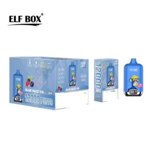 ELF BOX Digital 12000 Puffs LED Display Bulk Buy Disposable Vapes Wholesale Supplier