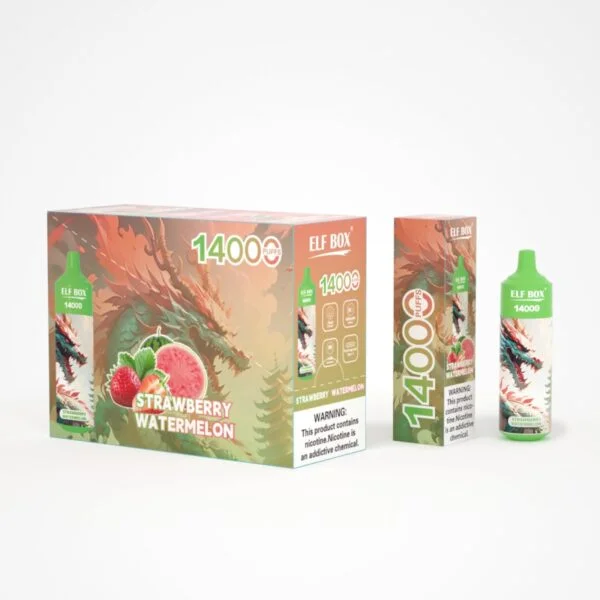 Škatla za viline 14000 vdihov 4 različne  - ŠKATLA ZA VILINE 14000 vdihov 0%/2%/3%/5% Moč Ponovno polnjenje Razložljivi Vapes Trgovec na debelo