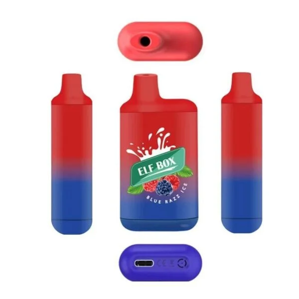 - ELF BOX 5000 затяжок оптових одноразових вейпів Аутентичні електронні сигарети Пен постачальник гуртом