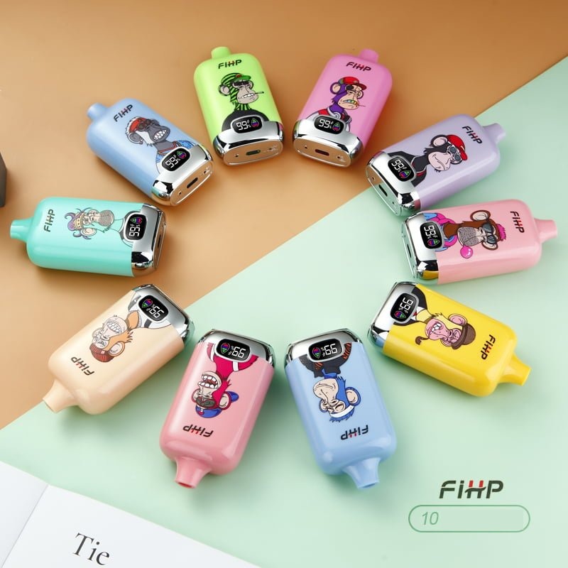 FIHP 12000 Puffs 2% 5% Zema stipruma atkārtoti uzlādējami lielapmēra pirkuma vienreizējie vape pildspalvas vairumtirdzniecība