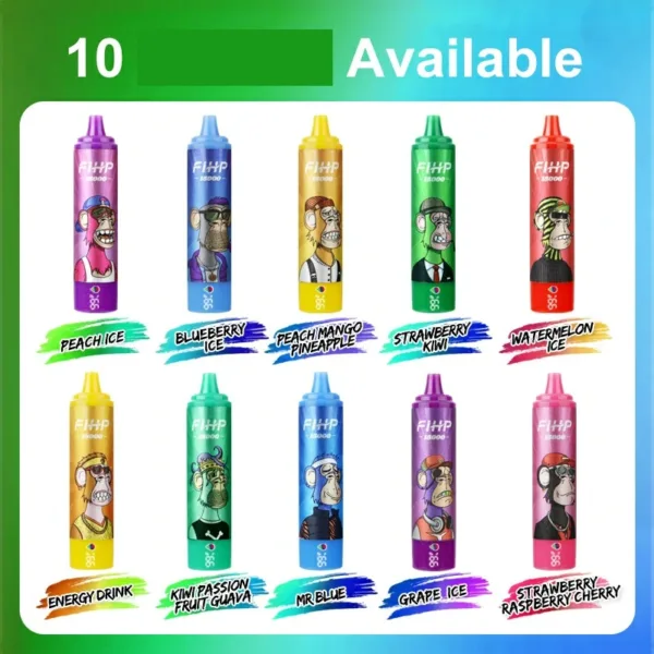 FIHP 15000 Puffs 31 - FIHP Shisha Hookah 15000 Puffs Ładowalne Zakup Hurtowy Jednorazowe Vape Pen