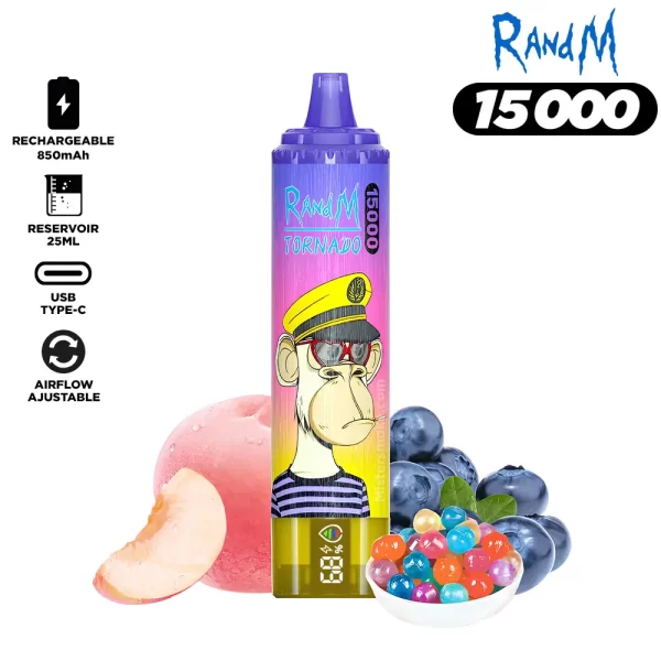 RandM Tornado 15000 Puffs Großhandel Kauf Aufladbare Einweg-E-Zigarette