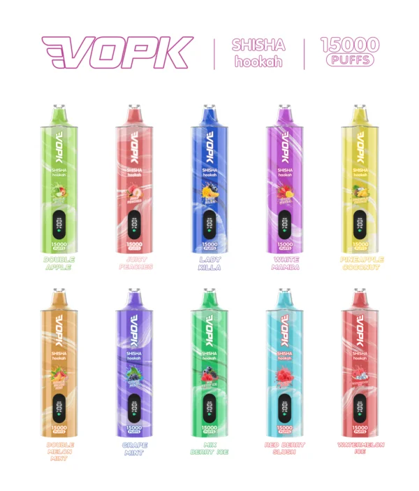 VOPK シーシャ フック 15000パフ 1 - VOPK シーシャ フック 15000パフ 大量購入 ディスポーザブル ベイプ 卸売業者