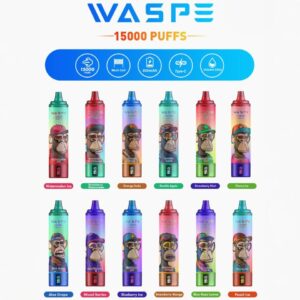 WASPE 15000 PUFFS Toplu Alım Tek Kullanımlık Vape Toptan Tedarikçi