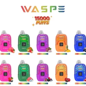 WASPE 15000 PUFFS Dijital Kutu Toplu Tek Kullanımlık Vape Toptan Tedarikçi
