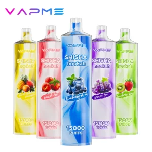 VAPME SHISHA Hookah 15000 Puffs Rechargeable Bulk Buy Disposable Vapes Wholesale