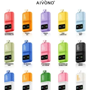 AIVONO 20000 Puffs Dual Mesh Bulk Buy Rechargeable Disposable Vapes Wholesale