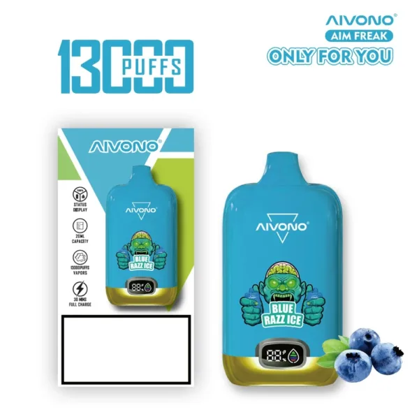 AIVONO AIM FREAK 13000 Puffs 0% 2% 3% 5% Schwache Stärke Großhandel Kauf  Wiederaufladbare Einweg-Vapes Pen Großhandel