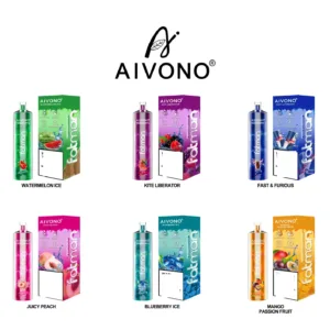 AIVONO FATMAN 15000 Puffs 0% 2% 3% 5% Compra al por mayor a baja resistencia Recargable Desechable Vapes Bolígrafo Mayorista