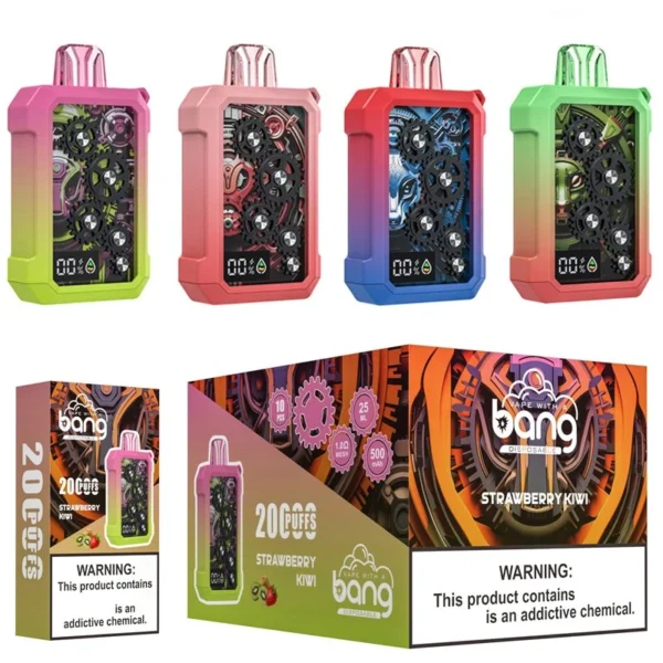 Bang Gear 20000 Puffs 15 - Bang Gear 20000 Puffs 0% 2% 3% 5% Lavstyrke Bulk Køb Genopladelig Engangs Vape Pen Engros