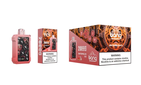 Bang Gear 20000 Puffs 2 skaleret - Bang Gear 20000 Puffs 0% 2% 3% 5% Lav styrke Bulk Køb Genopladelig Engangs Vape Pen Engros