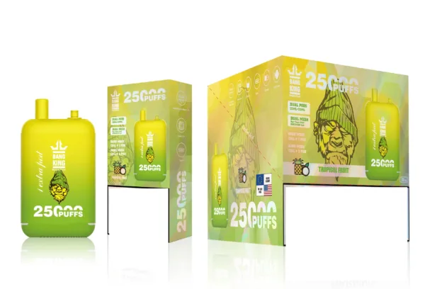 Bang King 25000 bouffes Double pods Achat en gros Vapes jetables  rechargeables en gros - Elf Vaping