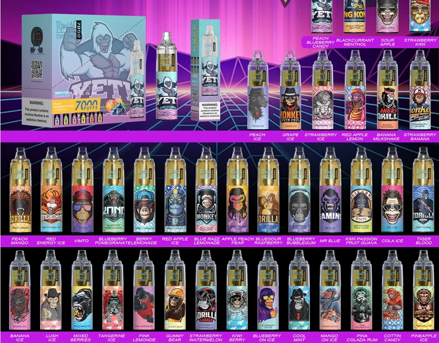 RandM Tornado 7000 Puffs