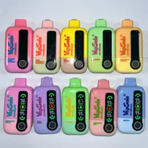 Vapsolo DG 18000 Puffs 2% 5% Madal Tugevus Laetav Hulgiosta Ühekordsed Vape Pen Hulgi müük