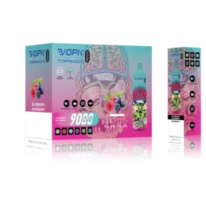 VOPK Tornado 9000 Puffs 0% 2% 3% 5% Low Strength Bulk Buy Rechargeable Disposable Vapes Pen Wholesale