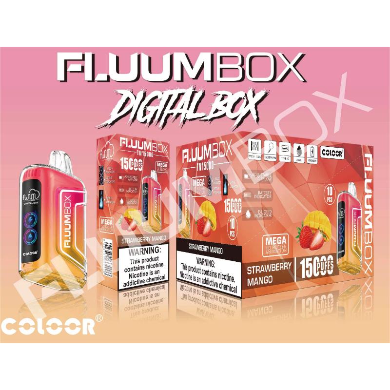 FLUUM BOX 15000 Pahvia Hävytettävä Vape Tukku - Osta Irtotavarana | Vapz Vape
