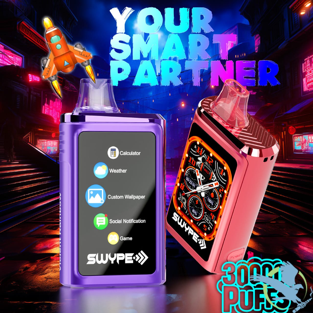 Swype 30K Puffs 22ML Einweg-Vape-Gerät