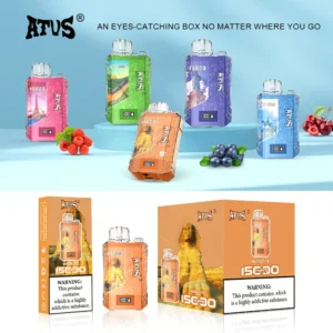 Atvs 15000 Puffs 5% Low Strength Bulk Buy Rechargeable Disposable Vapes Pen Wholesale