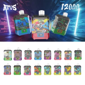 Atvs Warship 12000 Puffs 5% Low Strength Bulk Buy Rechargeable Disposable Vapes Pen Wholesale