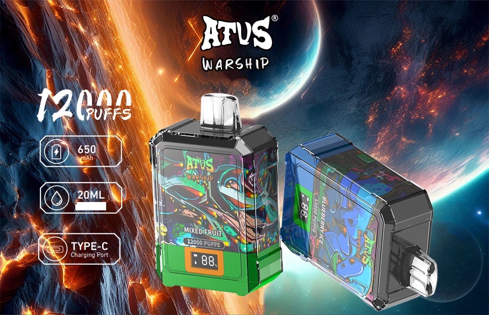 ATVs Sotalaiva 12000 Pahlaa 5% Alhainen Vahvuus Bulkkia Osta Ladattavat Hävytettävät Vape Kynät Tukku