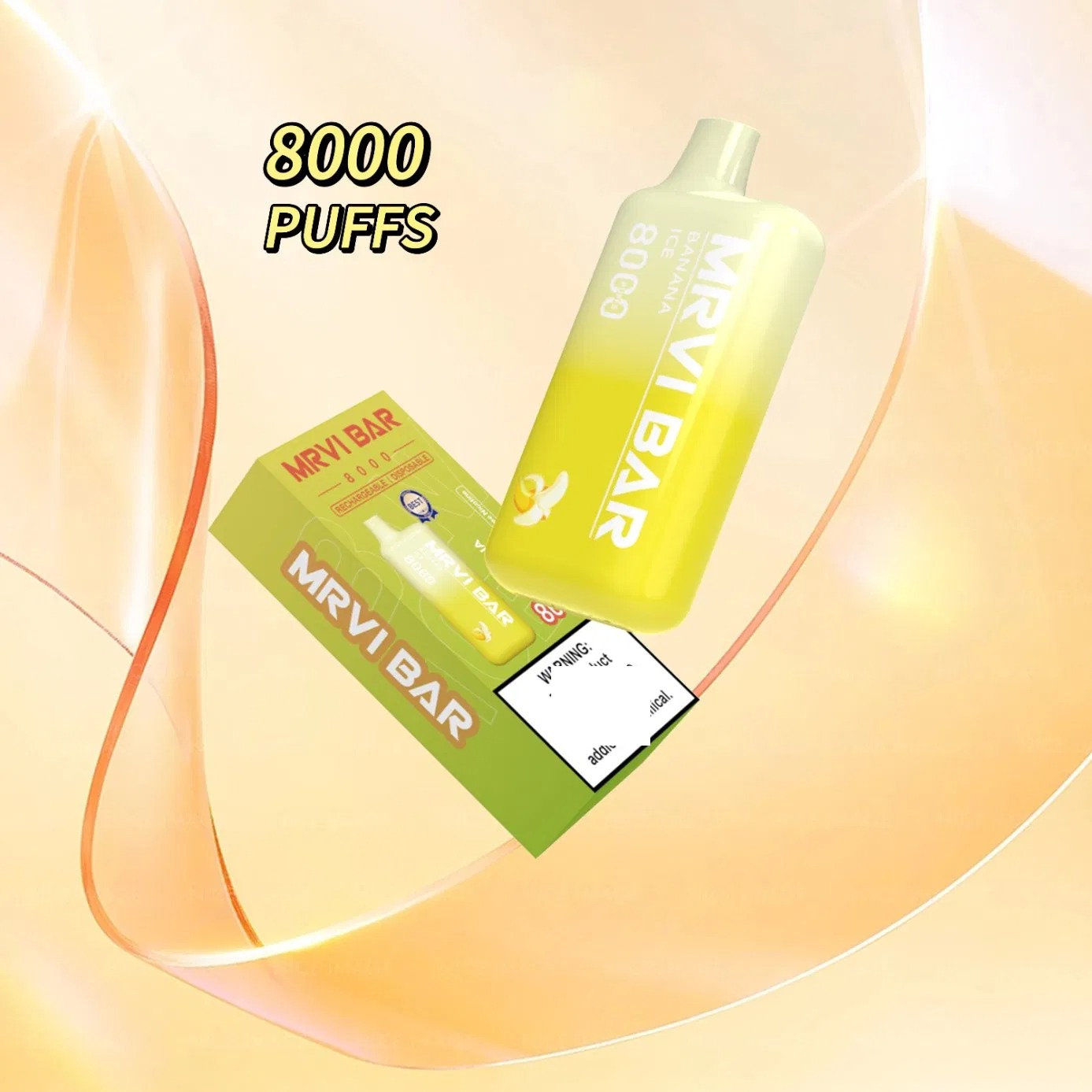 MRVI Bar Mr8000 Puffs 2% 3% 5% Low Strength Bulk Buy Rechargeable Disposable Vapes Pen Wholesale