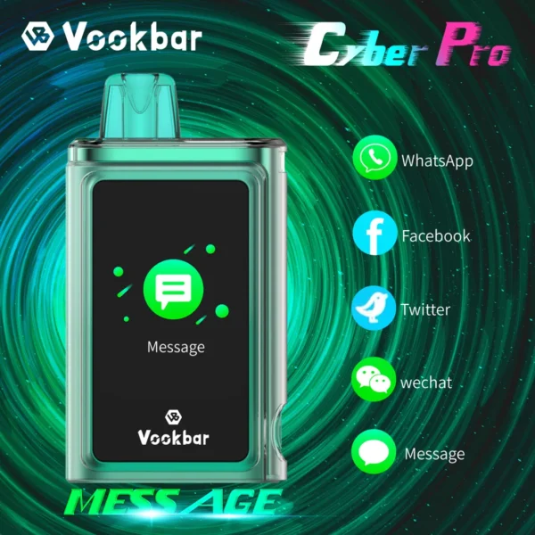 Vookbar Cyber Pro 30000 Disposable Vape VOOKBAR CYBER PRO 30k