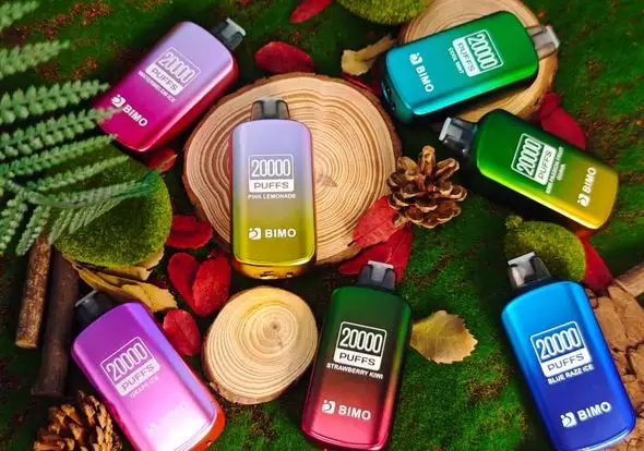 BIMO Turbo 20000 Puffs Fuld Skærm 0% 2% 5% Lav Styrke Bulk Køb Genopladelig Engangs Vapes Pen Holesale