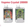 VAPME Crystal 20000 Puffs Double Tastes Digital Screen Bulk Buy Rechargeable Disposable Vapes