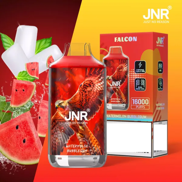 JNR Falcon 16000 Puffs Dual Mesh Crystal Craft Bulk Buy Rechargeable  Disposable Vapes Wholesale