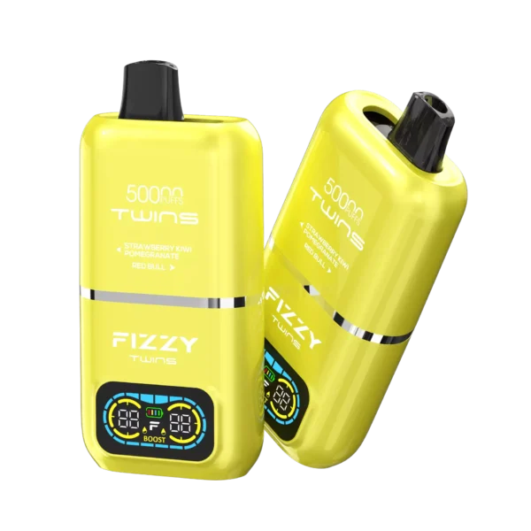 double tank vape Fizzy Twins 50000 Puffs Dual Tastes 12 Colors 2% 5% Low Strength Bulk Buy Rechargeable Disposable Vapes Pen Wholesale Rips Ultra disposable vape Range-Reload Color:White 2025