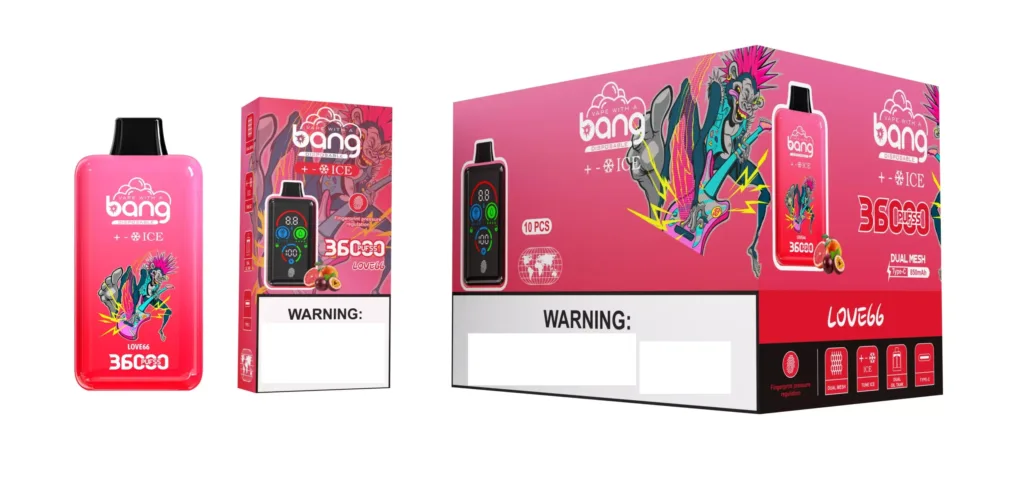 BANG DSK026 36000 Puffs Engangs Vape Professionel Europæisk Vape Distributør Detail og Engros Tilgængelig