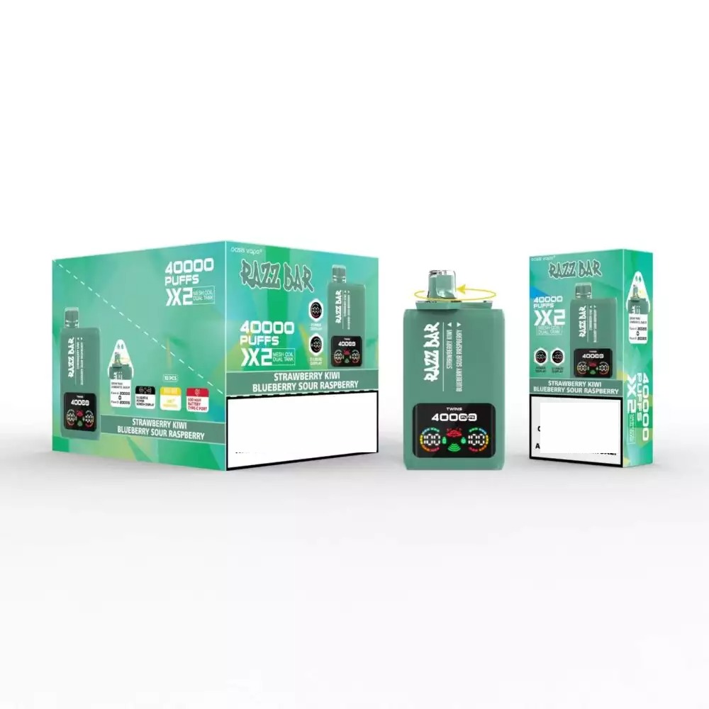 Vape monouso RAZZ BAR 40000 Puffs a bassa intensità - Acquisto all'ingrosso in grandi quantità
