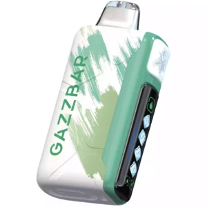 GAZZ BAR 50k Puffs ICE GOD Ekraan Madal Tugevus Hulgiosta Originaalne Laetav Ühekordselt Kasutatav Vape Hulgimüük