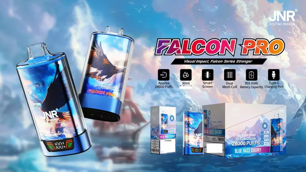 JNR Falcon Pro 28000 Puffs Οθόνη Χαμηλής Αντοχής Χύμα Αγορά Πρωτότυπο Αναπλήρωσης Μίας Χρήσης Vapes Χονδρικής Πώλησης