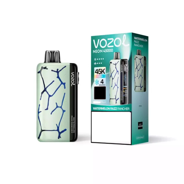 cheap vape wholesale VOZOL NEON 45K Puffs 50mg Screen Bulk Buy Rechargeable Disposable Vapes Price per day:1 day skittles cupcake Frozen Mango Vape -