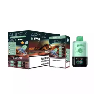 AIRMEZ MARS 20K Puffs Screen Low Strength Bulk Buy Original Rechargeable Disposable Vapes Wholesale European Warehouse