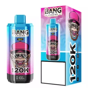 BANG LEGEND 120K Puffs Five Tastes DSK060 Screen Bulk Buy Rechargeable Disposable Vapes Wholesale