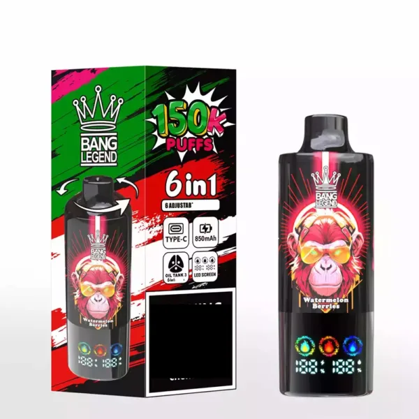ニコパフBANG LEGEND 6 in 1 BANG LEGEND 5 in 1 Bang Legend 6 in 1 150K ニコ パフ 15万パフ - メルカリ