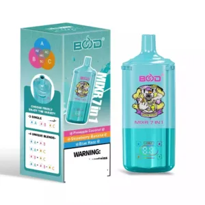 BOOD MIXR 80K Puffs 7 in 1 Tastes Screen Bulk Buy Rechargeable Disposable Vapes Wholesale