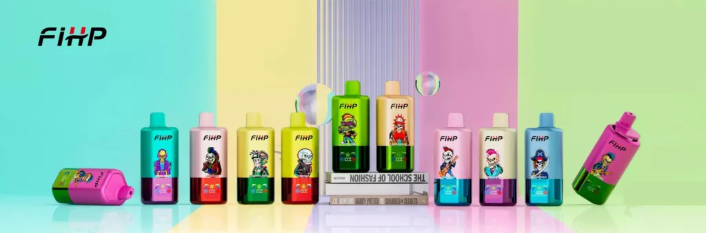 FIHP 60K Puffs 3in1 Trojí příchuť Displej Nízká Síla Hromadný Nákup Originální Dobíjecí Jednorázové Vapes Velkoobchod