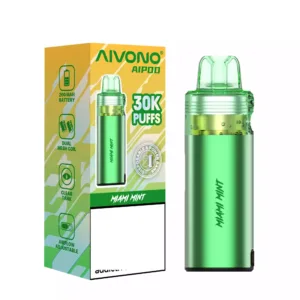AIVONA AIM AIPOD 30000 Puffs Dual Mesh Adjustable Airflow 30K Refillable Vapes Bulk Buy Wholesale