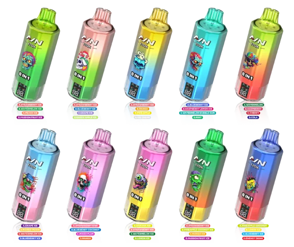 AIVONO AIM AVN 150K 8 em 1 Sabores 150000 Puffs Ecrã LED Compra em
