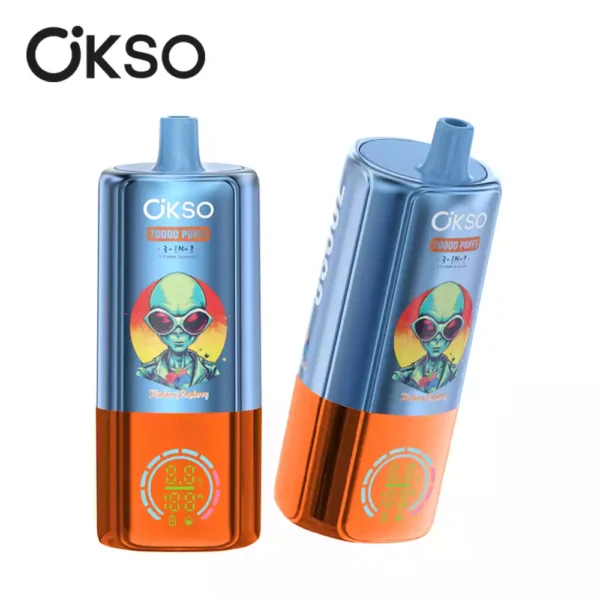 OKSO 3in1 Triple Tastes 70000 Puffs Disposable Vapes Wholesale Bulk Buy  Rechargeable LED Display 70K - Elf Vaping