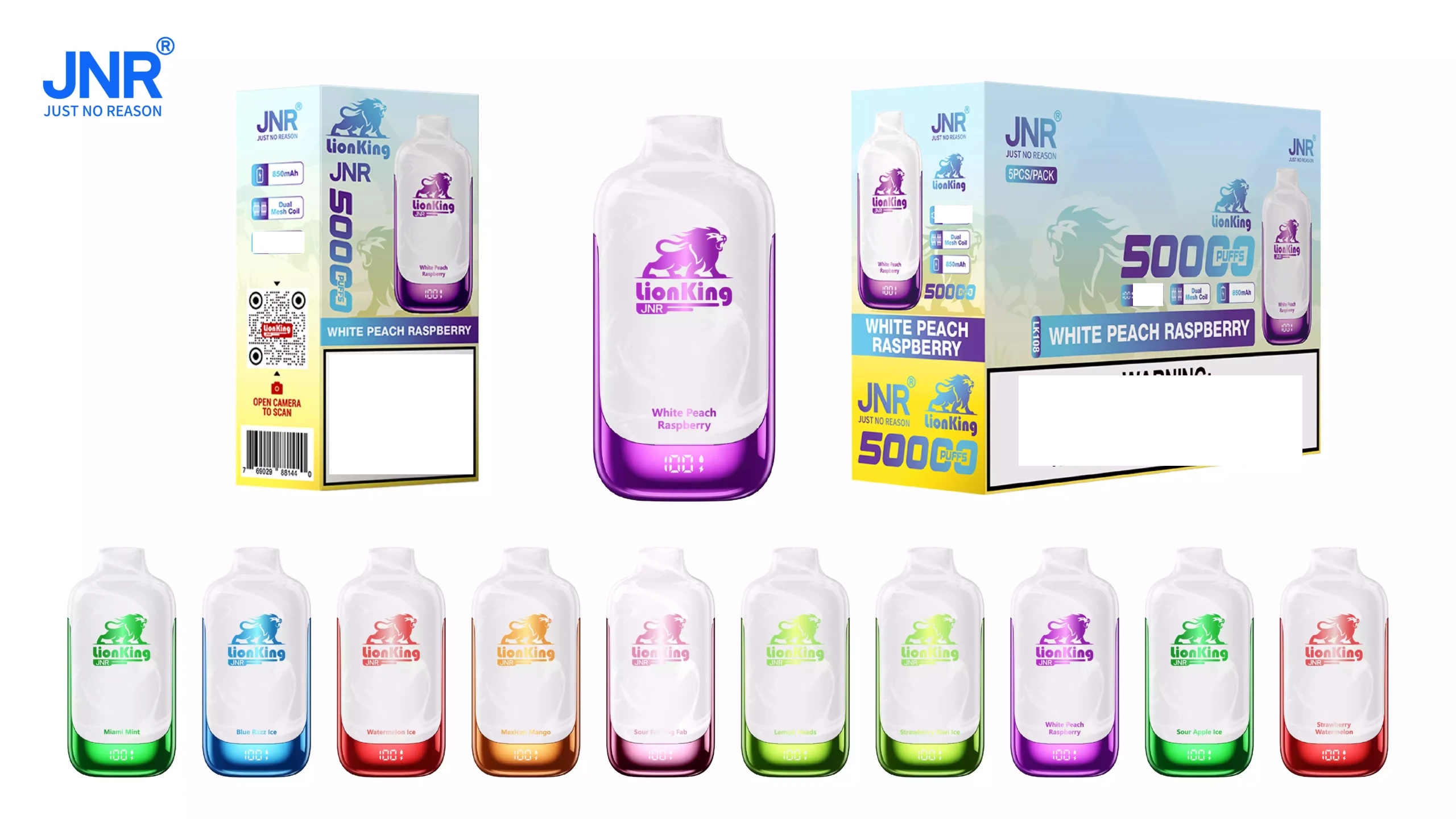 JNR LIONKING 42K 42000 Puffs Disposable Vapes Wholesale Bulk Buy Dual Mesh Coil Smart Display