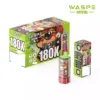 WASPE 8 in 1 Taste Crystal 180K Disposable Vapes 180000 Puffs Wholesale Bulk Buy Mesh Coil High Capacity Vape